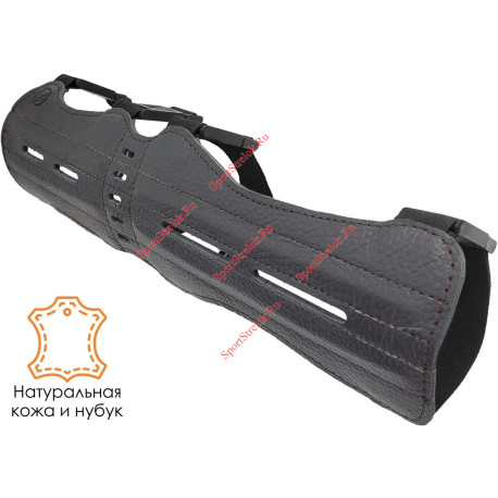 Крага Centershot 33см (кожа) коричневая (Old)