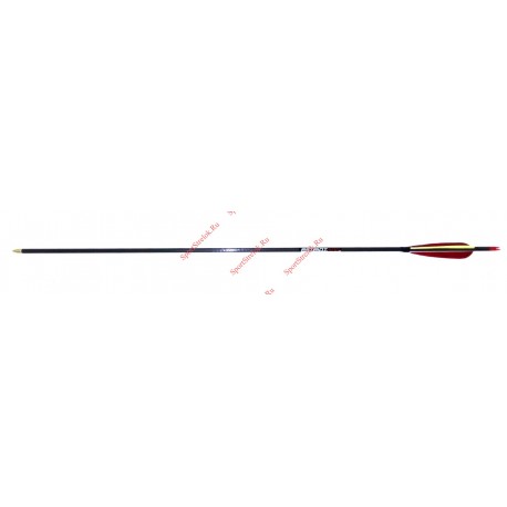 Стрела Bowmaster Patriot 500, карбон, оперение 5'' Feather Рarabolic